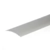 Silver anodised aluminium door floor bar edge trim threshold profile, 49 mm