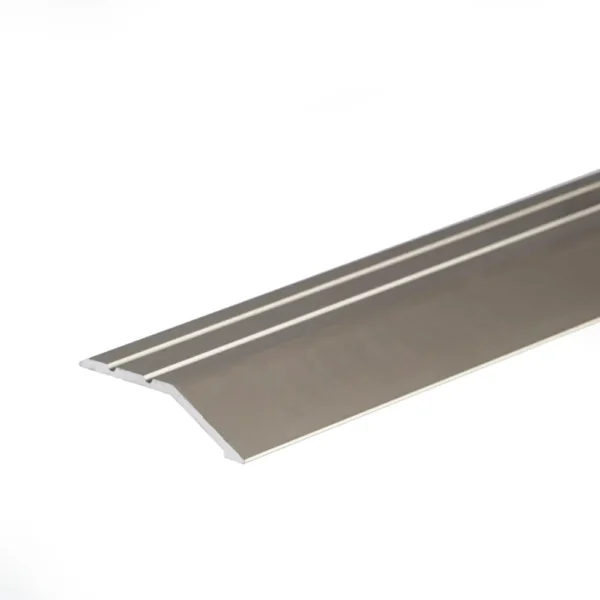 Inox anodised aluminium door floor bar edge trim threshold, 40 mm