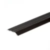 Brown anodised aluminium door floor bar edge trim threshold, 900×30 mm