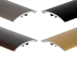 Anodised aluminium door floor bar edge trim threshold, 40 mm