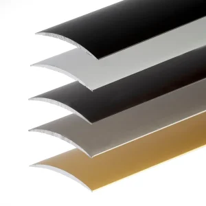 Anodised aluminium door floor bar edge trim threshold, 40 mm