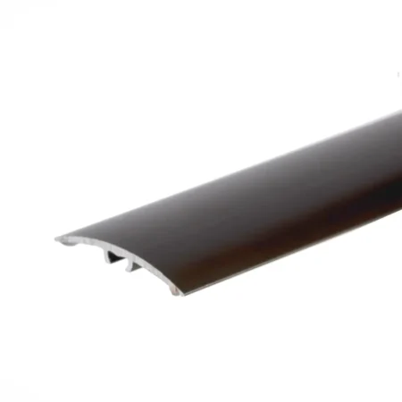 Brown anodised aluminium door floor bar edge trim threshold, 40 mm