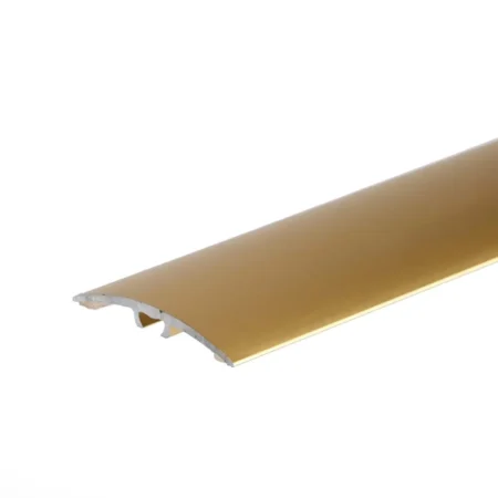 Gold anodised aluminium door floor bar edge trim threshold, 40 mm