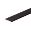 Brown flat anodised aluminium door floor edging bar strip trim threshold, 30 mm