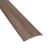 Aluminium door threshold profile, 40 mm, A13, wood effect, Chile nut