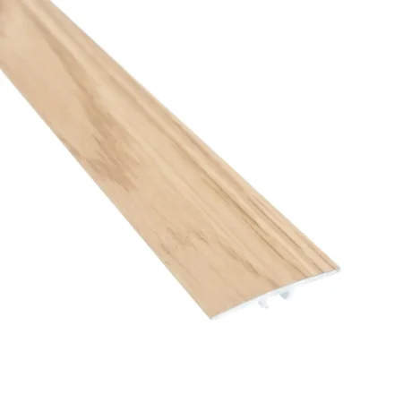 Aluminium flat door threshold profile, 36 mm, A68, wood effect, Oak