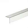 Silver anodised aluminium anti-slip stair edge nosing trim, A30