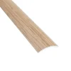 Anodised aluminium door threshold strip, 30 mm, A03, wood effect, Oak