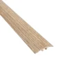 PVC wood effect door threshold strip, 32 mm, E66, Elm