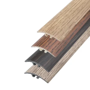 UPVC wood effect door edging floor trim threshold, PVC self-adhesive, 1000 mm x 32 mm, E66