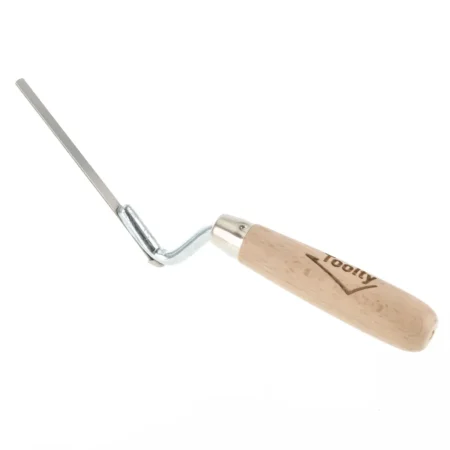 Stainless-Steel Finger Pointing Trowel Wooden Handle Toolty