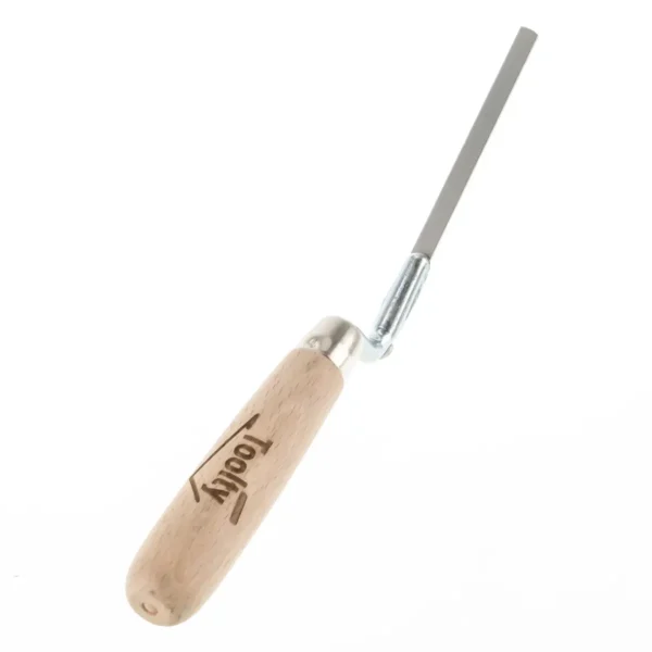 Stainless-Steel Finger Pointing Trowel Wooden Handle Toolty