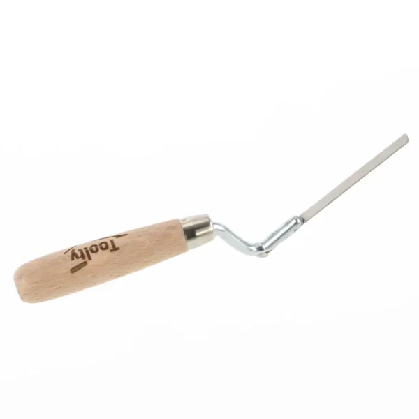 Stainless-Steel Finger Pointing Trowel Wooden Handle Toolty