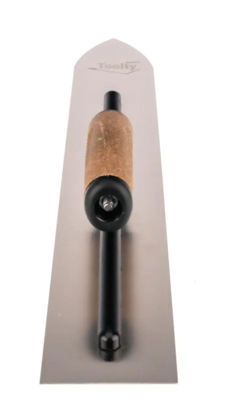 Toolty Pointed Flooring Trowel 500mm Cork Handle
