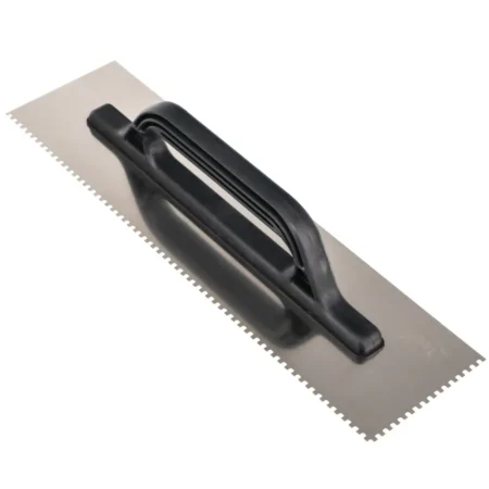 Square Notched Trowel 480mm Tiling, Plastering, Adhesive Toolty