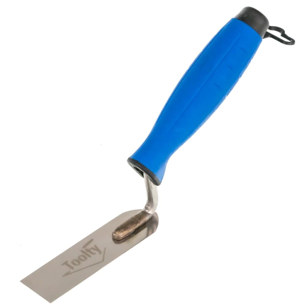 Finishing Trowel | Stainless Steel | Rubber Handle | Diyfixups