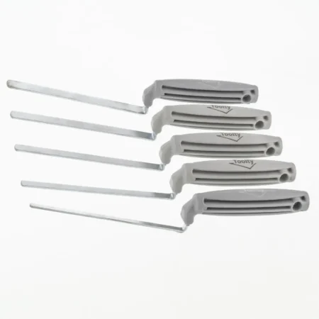 Tuck Pointing Jointing Finger Steel Trowel Set 5 PCS 6-14mm Toolty