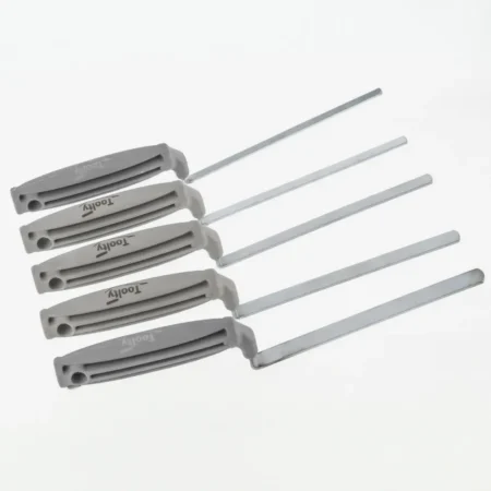 Tuck Pointing Jointing Finger Steel Trowel Set 5 PCS 6-14mm Toolty