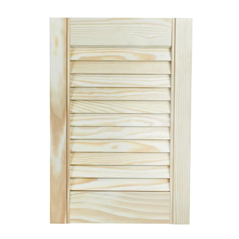 Cheap Vented Louvre Cupboard Doors Slatted Wardrobe -Various sizes - Diyfixups