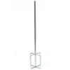 HEX Gypsum Mixing Paddle 130mm 600mm 10mm Galvanised