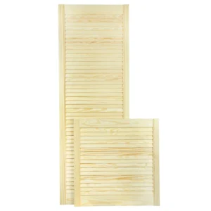 Internal Louvre Cupboard Doors Slatted Wardrobe -Various sizes - Diyfixups