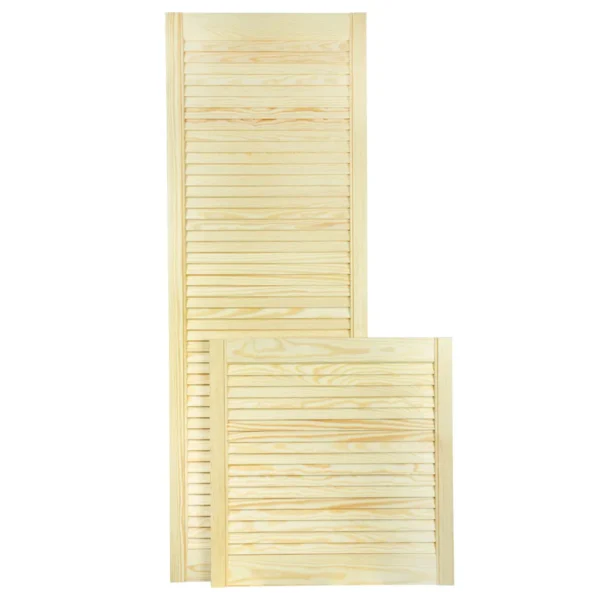 Internal Louvre Cupboard Doors Slatted Wardrobe -Various sizes - Diyfixups