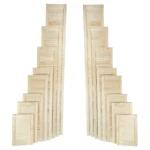 Vented Louvre Cupboard Doors Slatted Wardrobe -Various sizes - Diyfixups