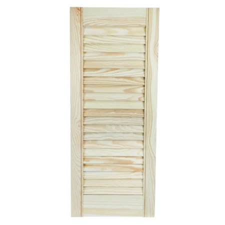 Vented Louvre Cupboard Doors Slatted Wardrobe -Various sizes - UK