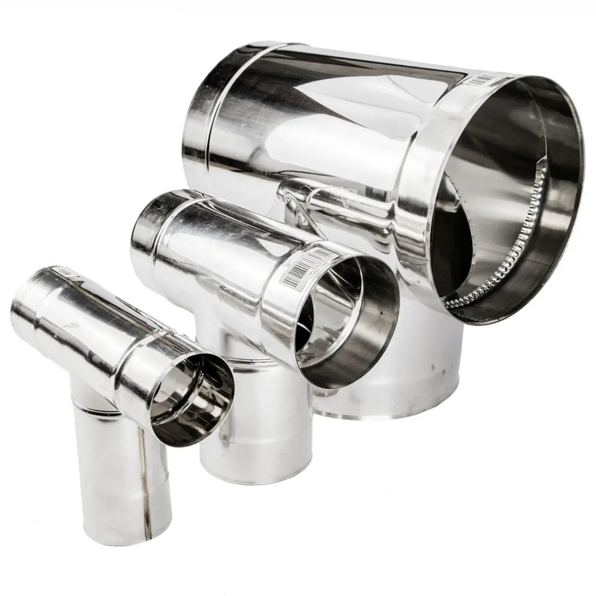 6" DuraFlex 304 Chimney Liner With Appliance Connector