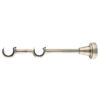 Antique Classic double curtain pole bracket
