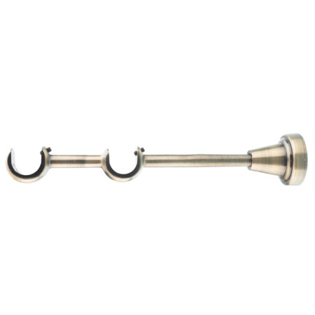 Antique Classic double curtain pole bracket
