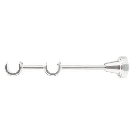 Inox Classic double curtain pole bracket
