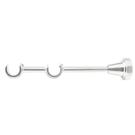 Inox Classic double curtain pole bracket