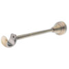 19 Antique Single Classic 2 Antique Classic single curtain pole bracket close-up