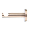 19 mm single curtain rod bracket in modern style with antique finish