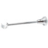 19 Chrome Single Classic 2 Chrome Classic single curtain pole bracket close-up