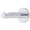 19 Chrome Single Modern 2 19 mm single curtain rod bracket in modern style with chrome finish
