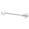 Inox Classic single curtain pole bracket detail