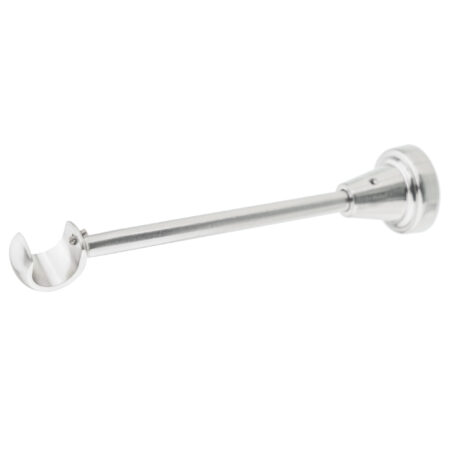 19 Inox Single Classic 2 Inox Classic single curtain pole bracket close-up
