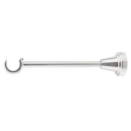 Inox Classic single curtain pole bracket