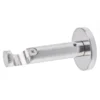 19 mm single curtain rod bracket in modern style with inox finish