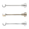 19mm Curtain Pole Curtain Bracket classic 19mm Classic curtain pole brackets in chrome, antique brass, and inox finishes