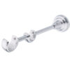 25-19 Chrome Double 1 25-19 mm double curtain rod bracket with chrome finish