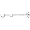 25-19 mm double curtain rod bracket with chrome finish