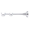 25-19 Chrome Double 2 25-19 mm double curtain rod bracket with chrome finish