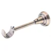 25 mm single curtain rod bracket in classic style with antique finish