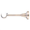 25 mm single curtain rod bracket in classic style with antique finish