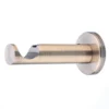 25 mm single curtain rod bracket in modern style with antique finish