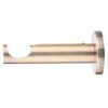 25 mm single curtain rod bracket in modern style with antique finish