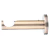 25 mm single curtain rod bracket in modern style with antique finish